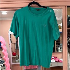 Acne Green Short Sleeve Tees Casual Collection